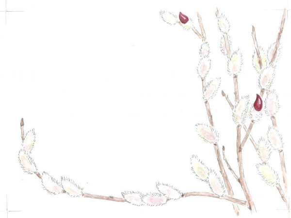 画像2: ポストカード（トトロの森の四季・秋冬） (2)