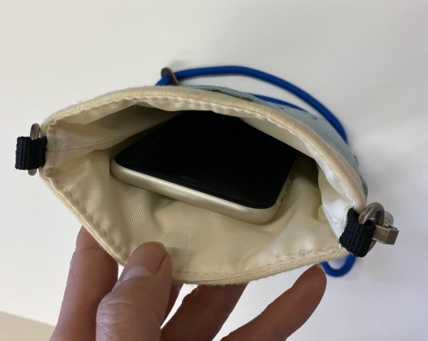 画像2: マルチミニポーチ(ラムネ色) (2)