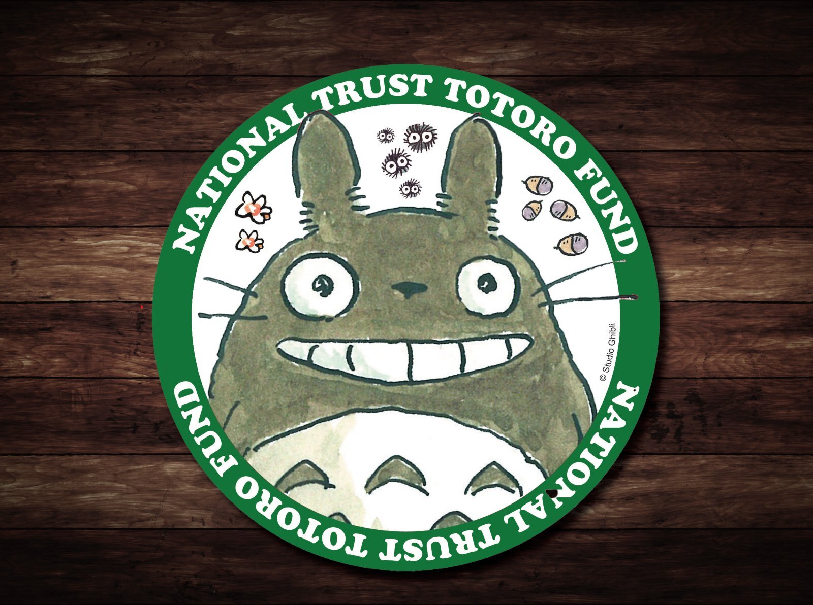 トトロステッカー（大トトロ・丸）